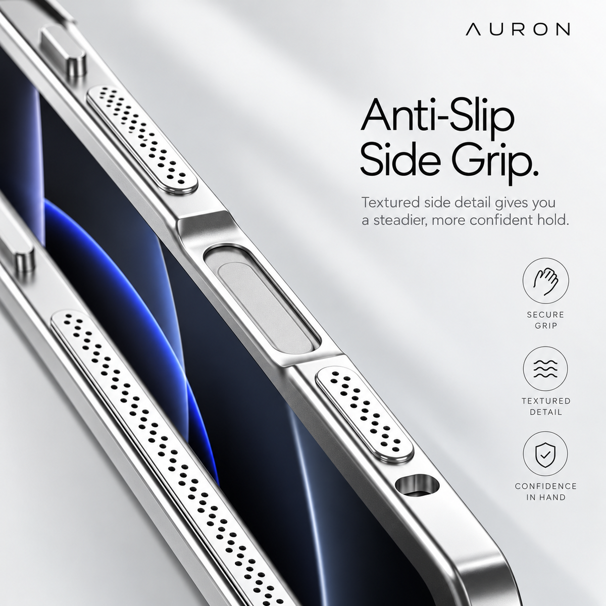 AURON AeroFrame™ Metal Case