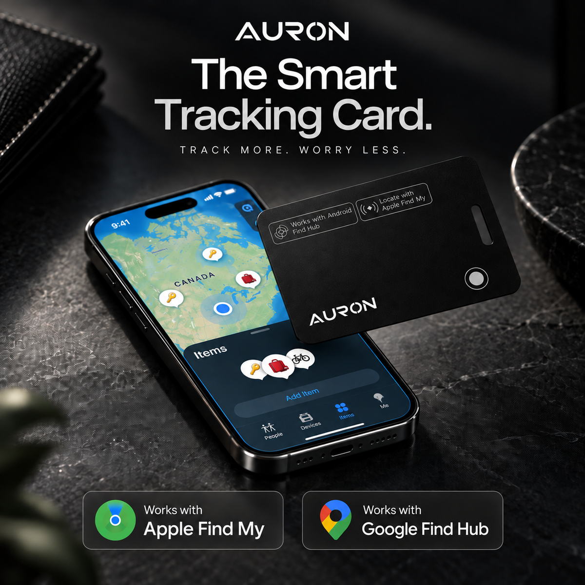 AURON© Track Card