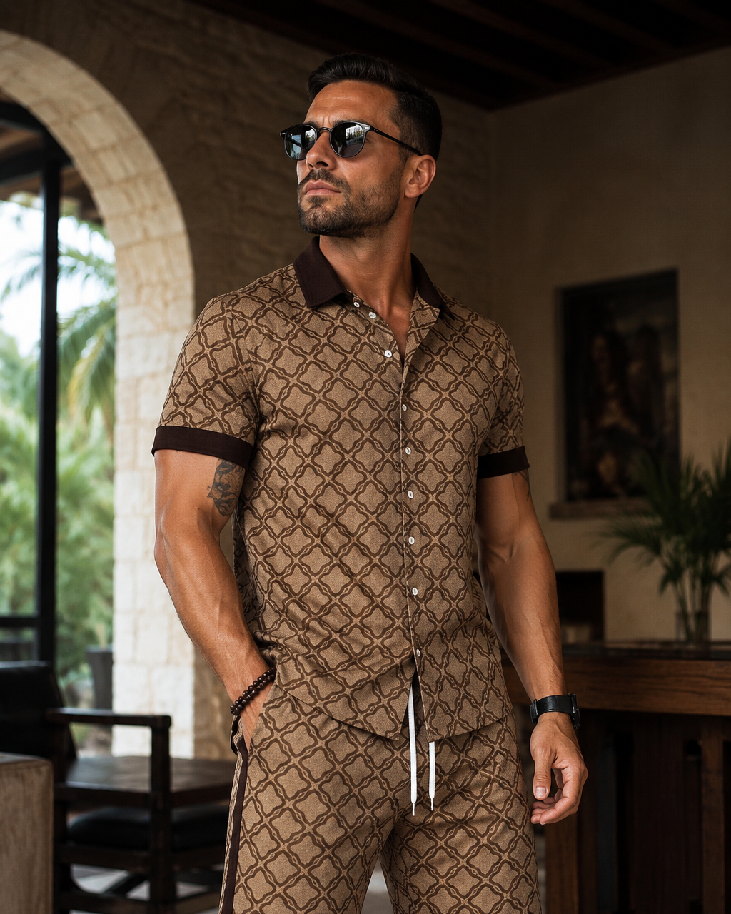Monaco Jacquard Set