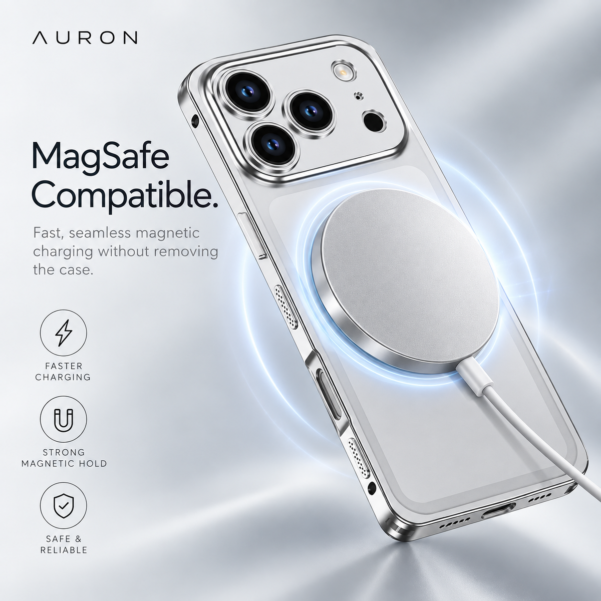 AURON AeroFrame™ Metal Case