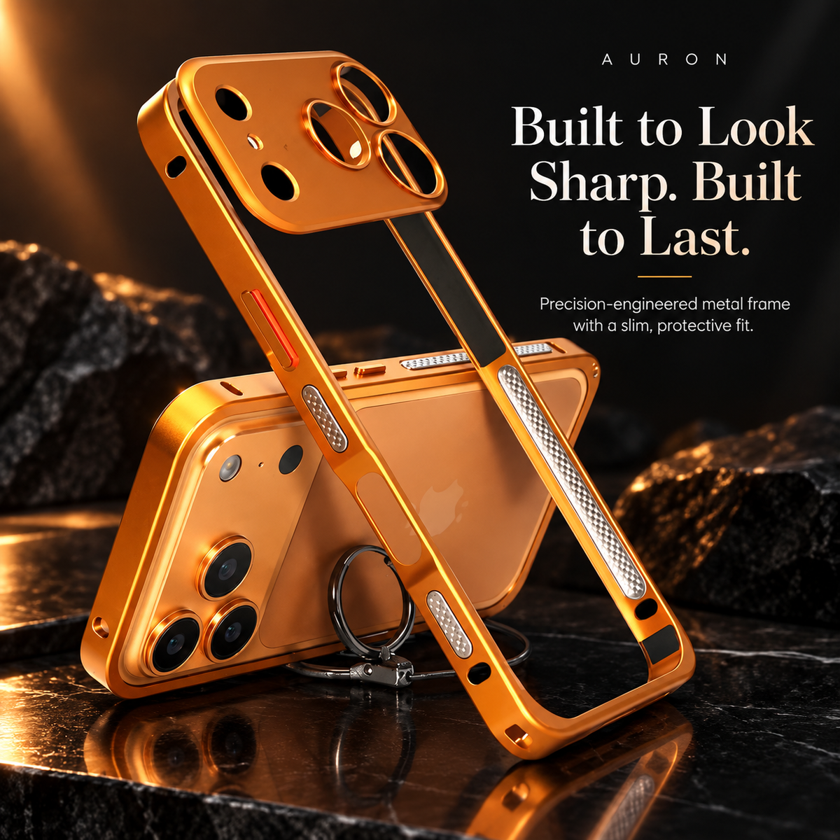 AURON AeroFrame™ Metal Case